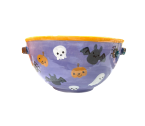 Burbank Color Me Mine Halloween Candy Bowl