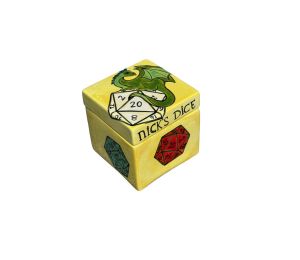 Burbank Color Me Mine Dragon Dice Storage