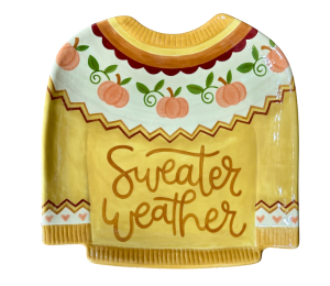 Burbank Color Me Mine Sweater Weather Plate